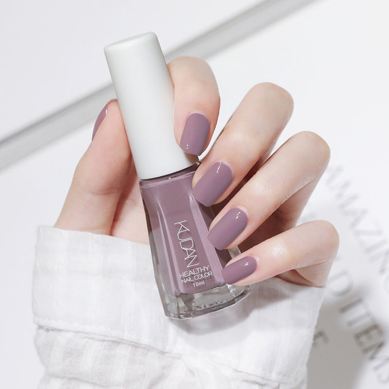 Kudan Water-based Odorless Peel-off No-bake Fast-drying Clear Nail Polish