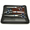 Comb and scissors set dog finishing beauty tools