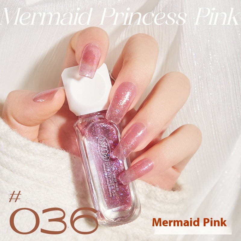 Kudan Water-based Nail Polish Peelable Quick-drying Baking-free Long-lasting Summer Macaron Popular Color