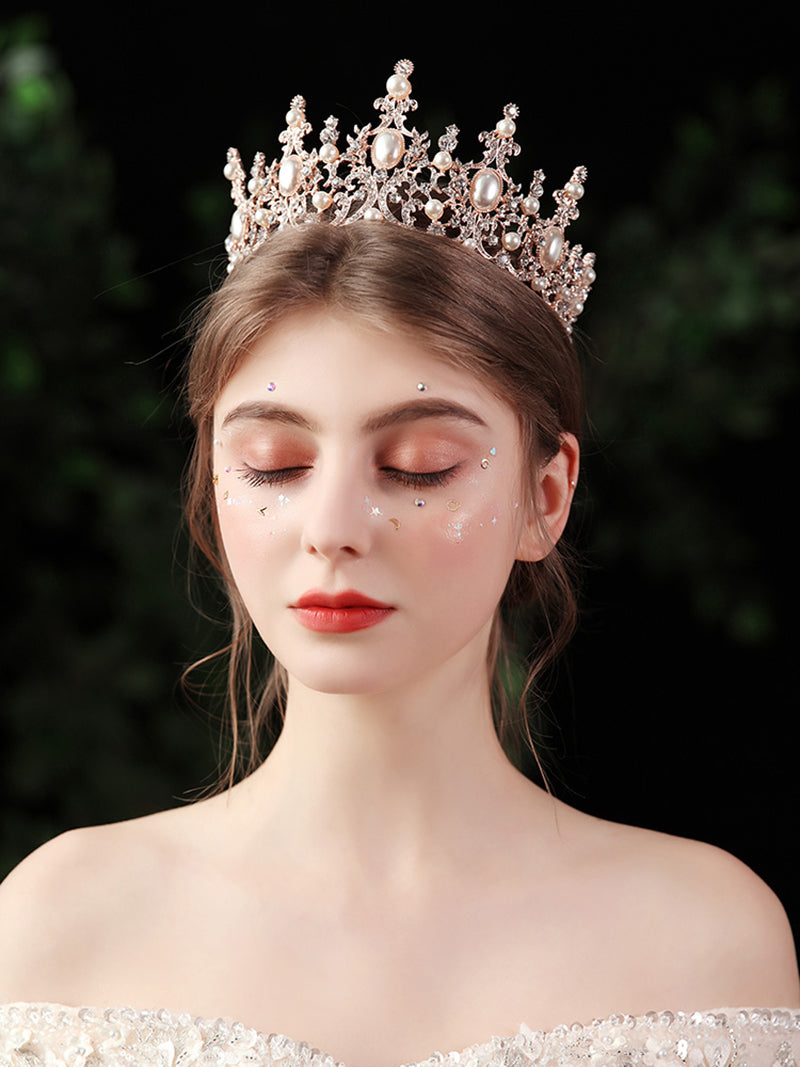 European Style Retro Court Bride Wedding Crown
