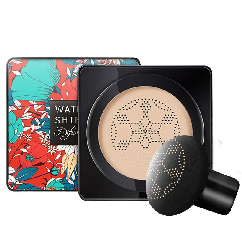 Skincare Mushroom Foundation Liquid Lightweight Bouncy Cushion