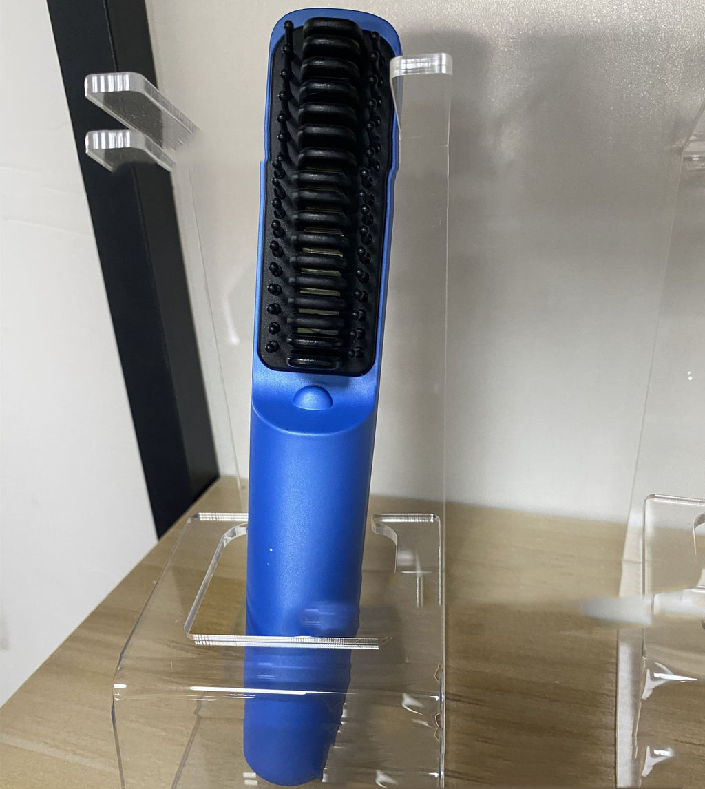 Carry Travel USB Charging Straightening Comb, Wireless Negative Ion Comb