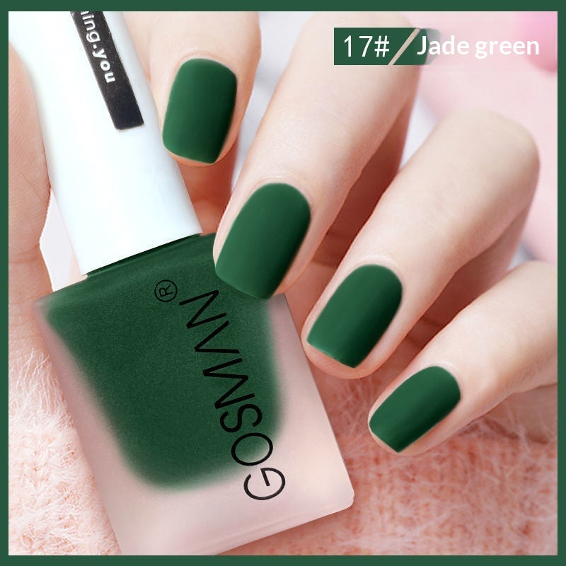 Gosman Quick-dry Matte Nail Polish, Non-peel