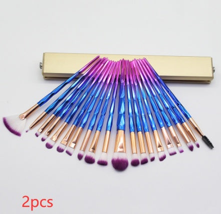 Diamond Colorful Beauty Makeup Brush Utensils