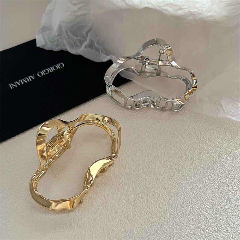 Simple And High-end Line Grab Clip Large