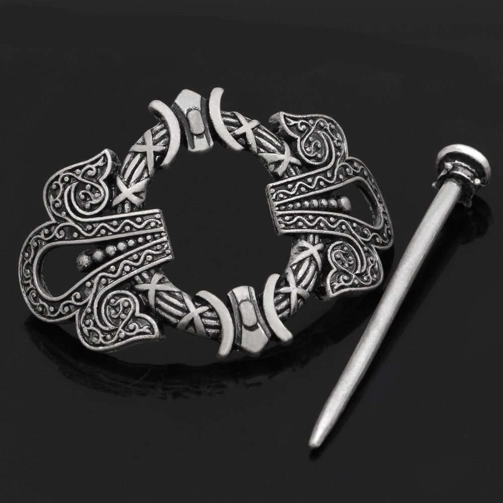 Popular Retro Barrettes Hair Clasp Plate Metal Exquisite