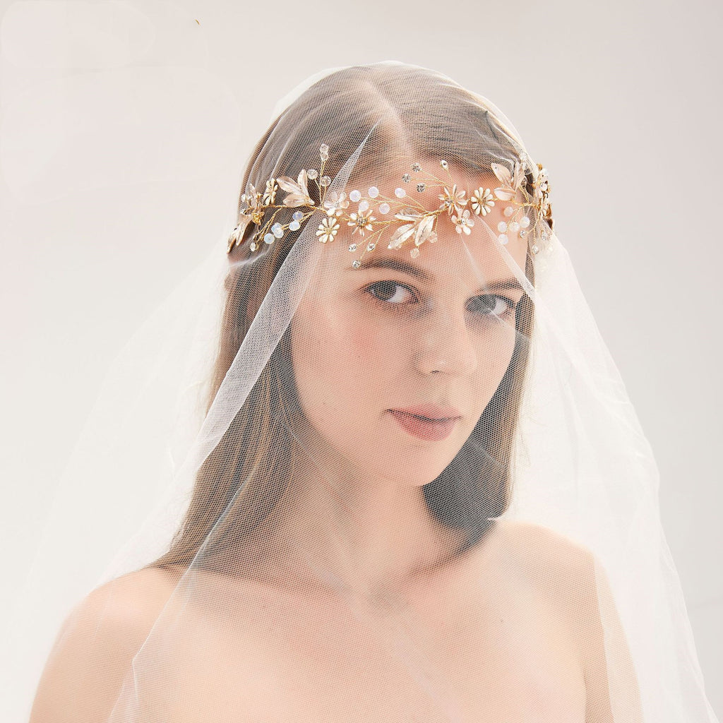 Bridal Headdress Wedding Dress Pearl Headband