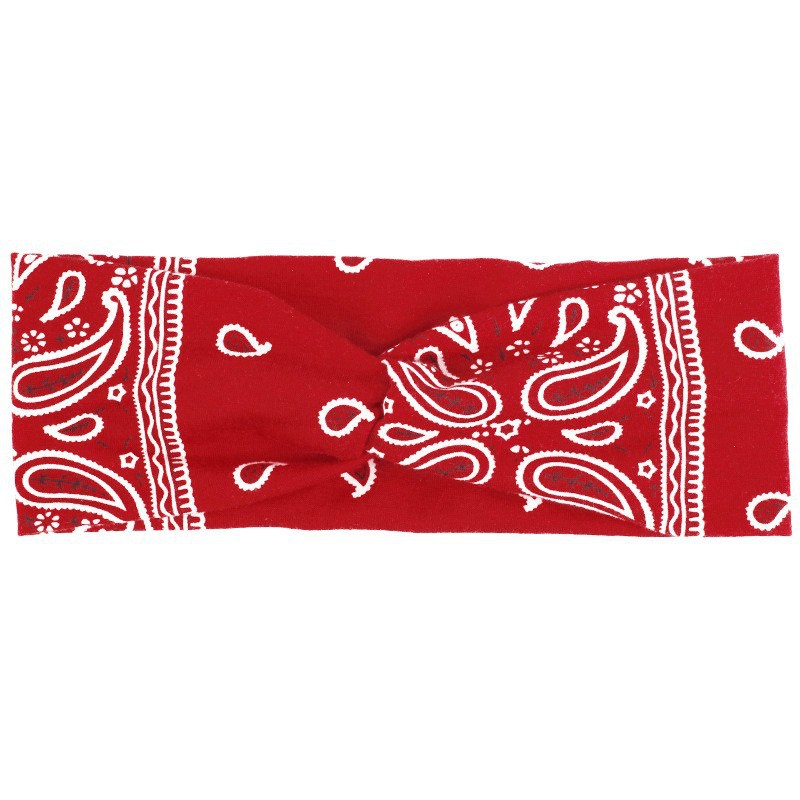 Wide Cotton Elastic Headband Female Hood