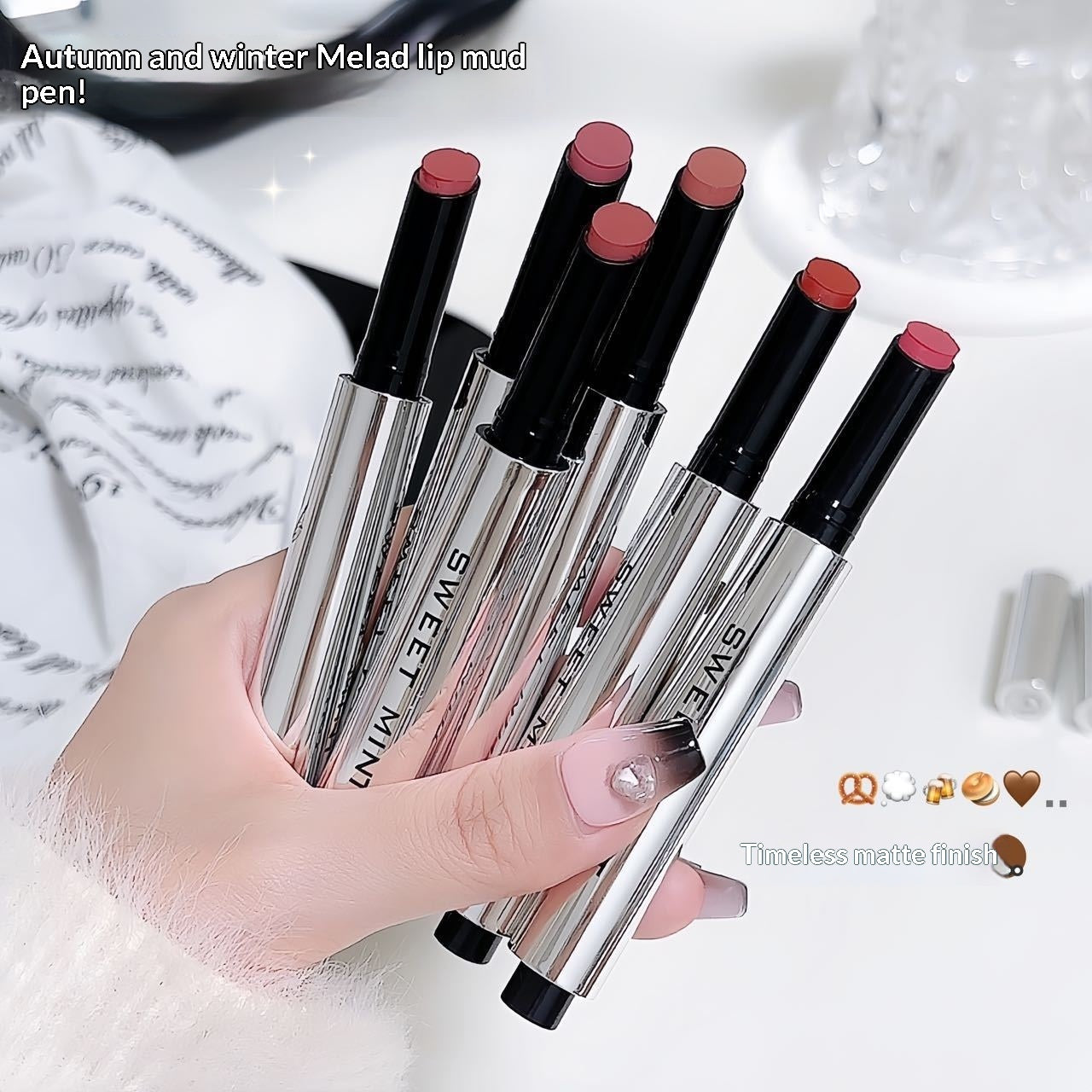 A Lipstick That Makes Your Teeth Look Whiter And Resists Staining Your Cup