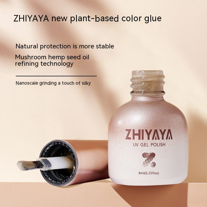 Zhiyana Gel Nail Polish White Cat Eyes Phototherapy Plastic