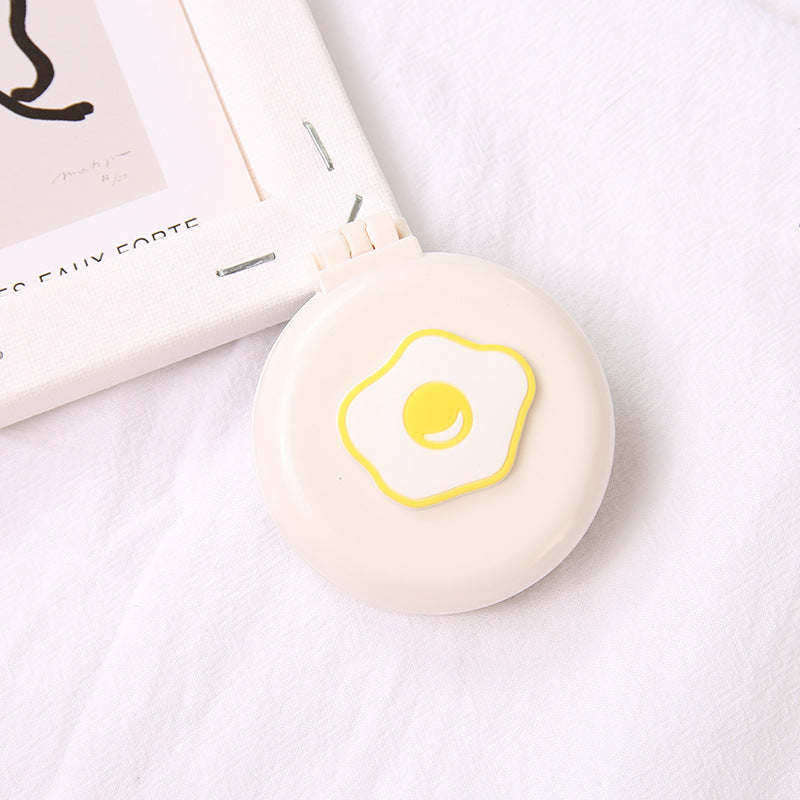Cute Girly Heart Folding Airbag Comb