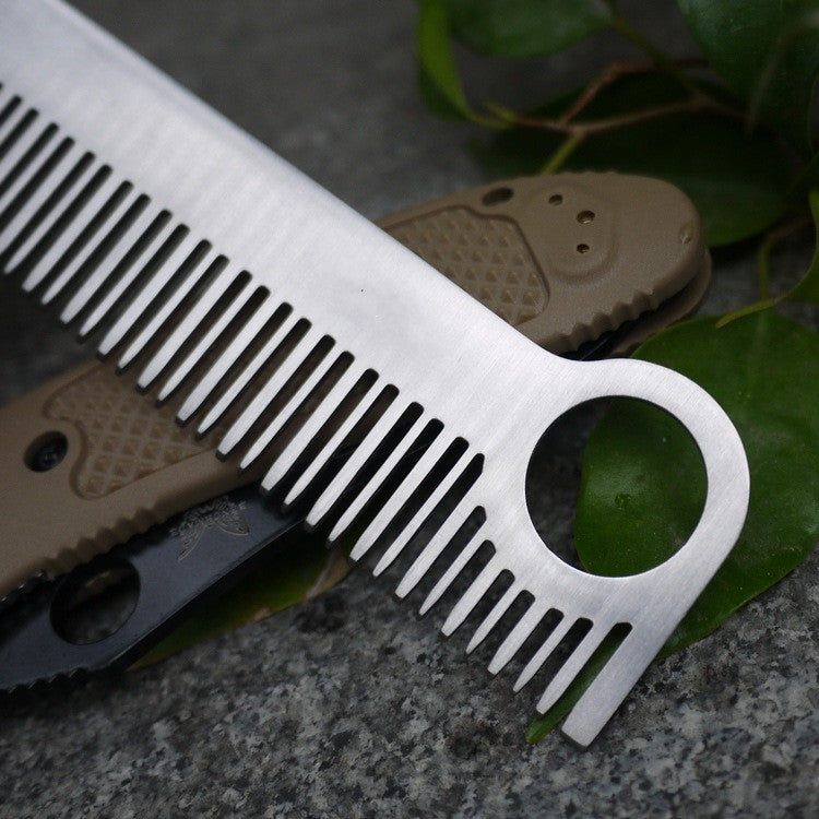Outdoor EDC Portable Tool With High-strength Steel Comb