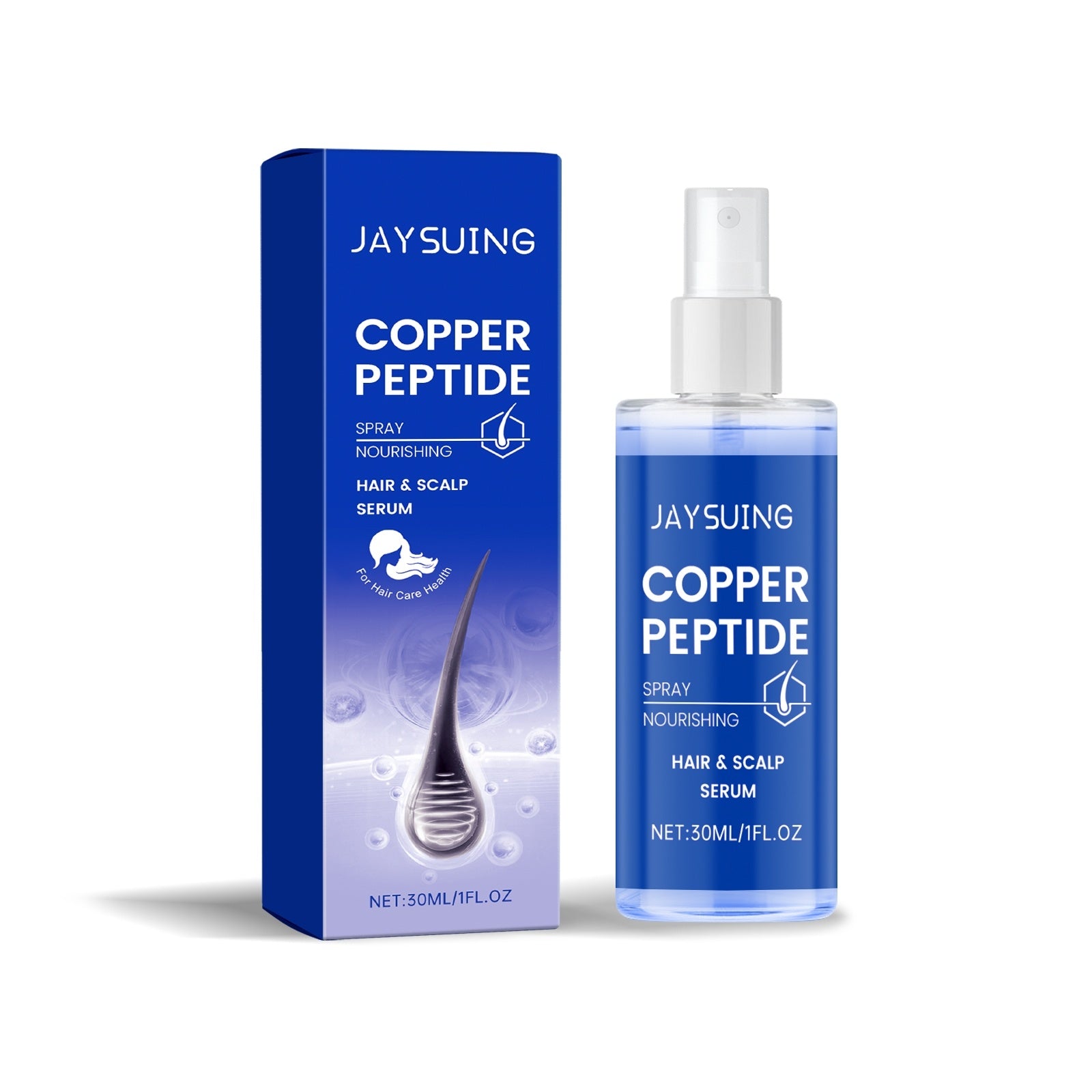 Jaysuing Copper Peptide Hair Follicle Rejuvenation Shampoo