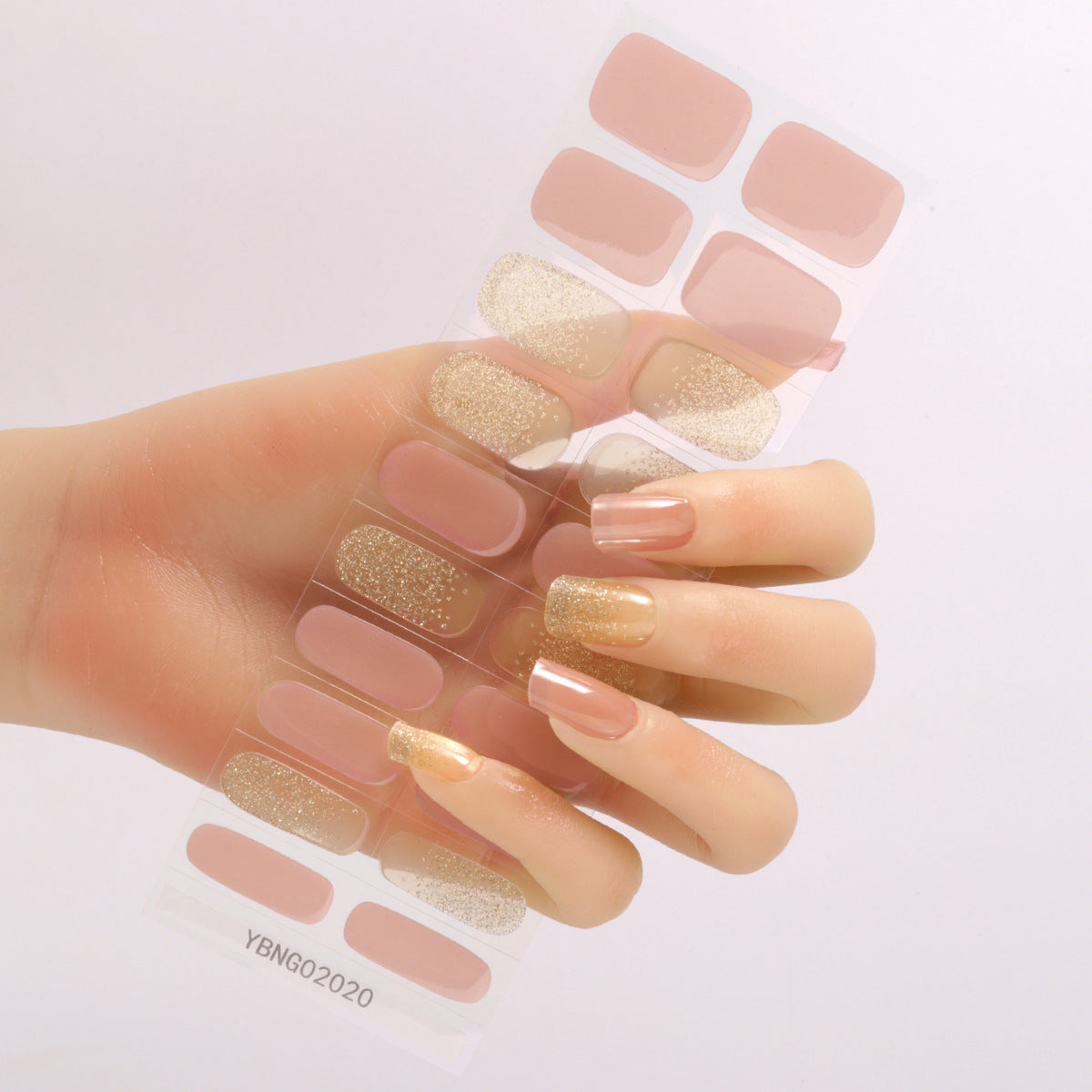 Get Nail Stickers Semi-cured Heating Lamp Nail Sticker