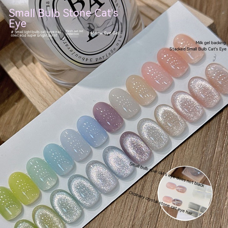 Milk Jelly Spar Cat's Eye Solid Color Summer Ice UV Polish