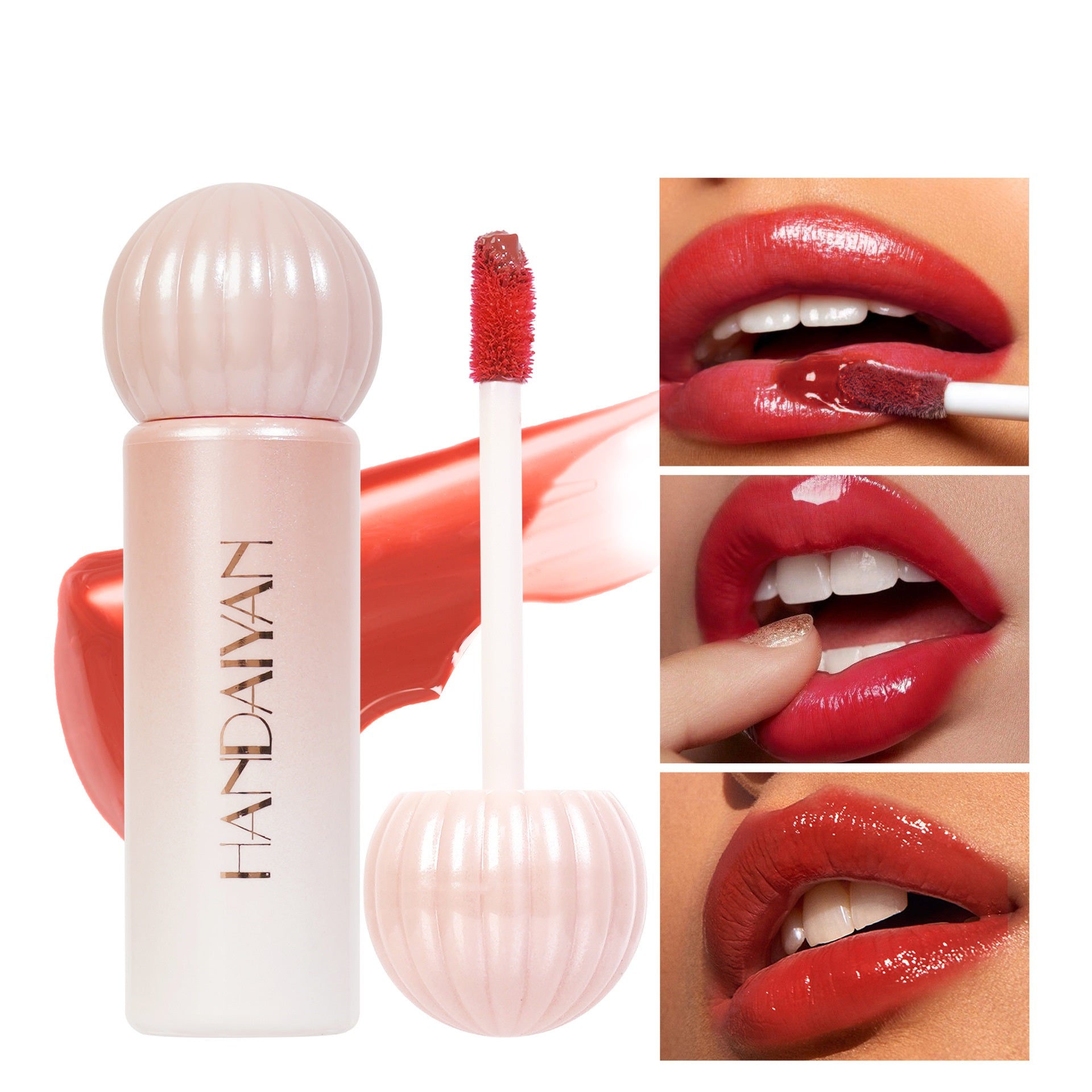 Mirror Lip Lacquer Not Easy To Fade Water Light Lip Stain Nourishing Long-lasting