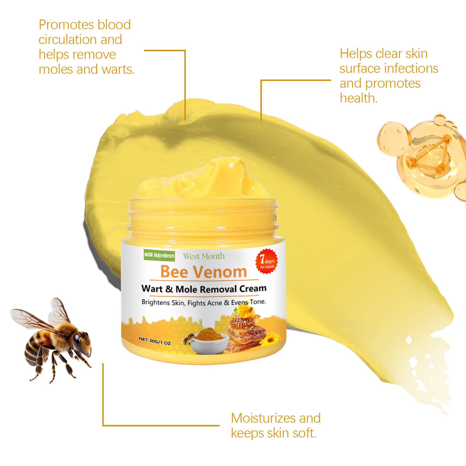 Neck Cream Gentle Cleansing Skin