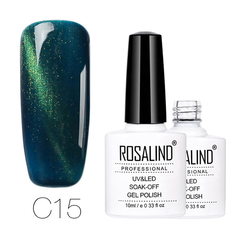 Rosalind nail polish phototherapy gel cat eye gel nail polish 30 color