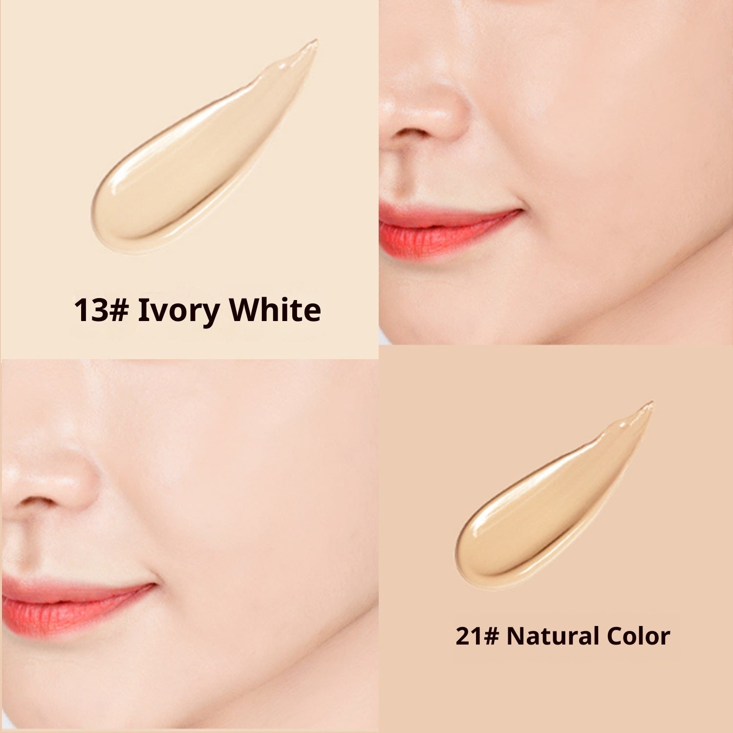 Skincare Mushroom Foundation Liquid Lightweight Bouncy Cushion