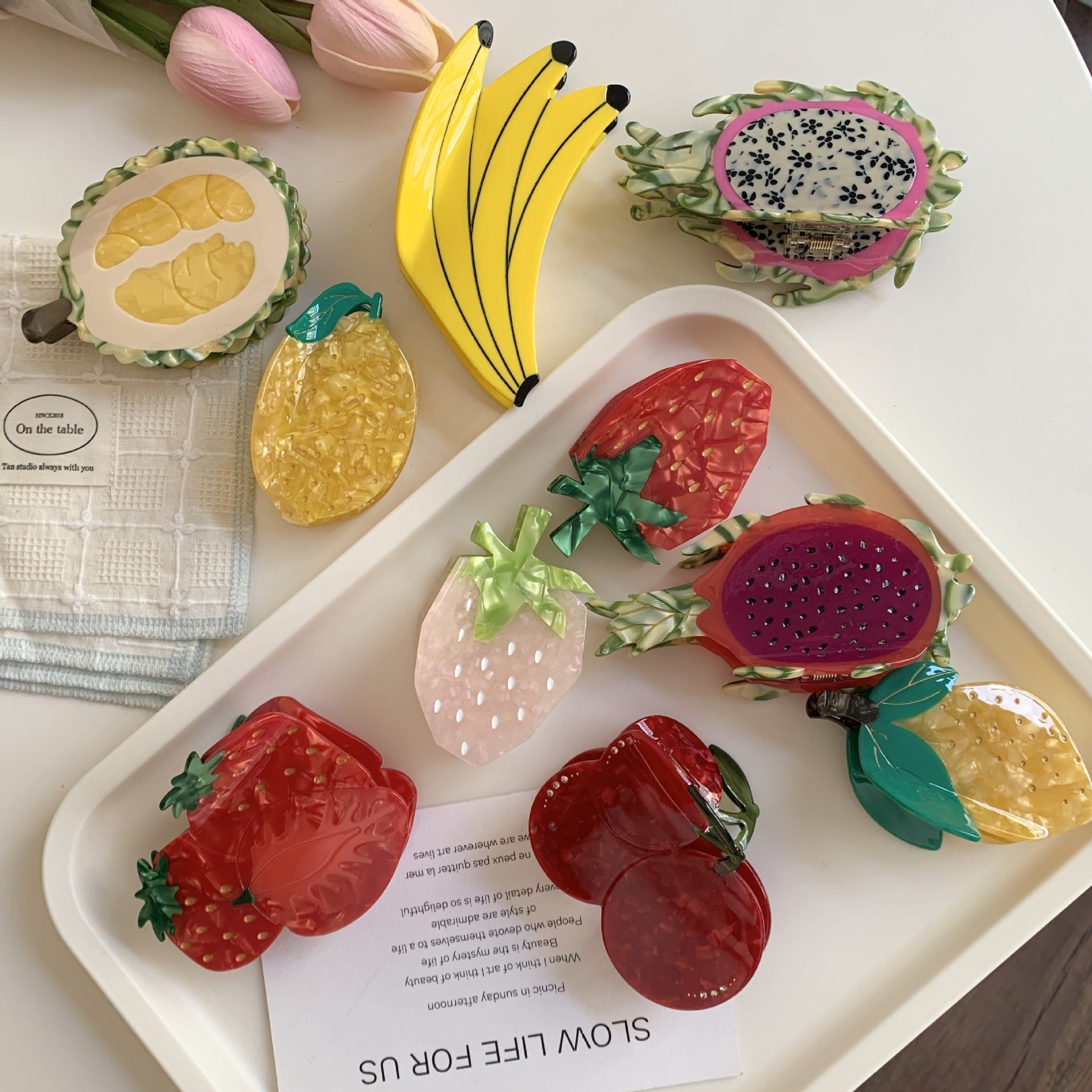 Fruit Grip Minority Acetate Hair Accessories