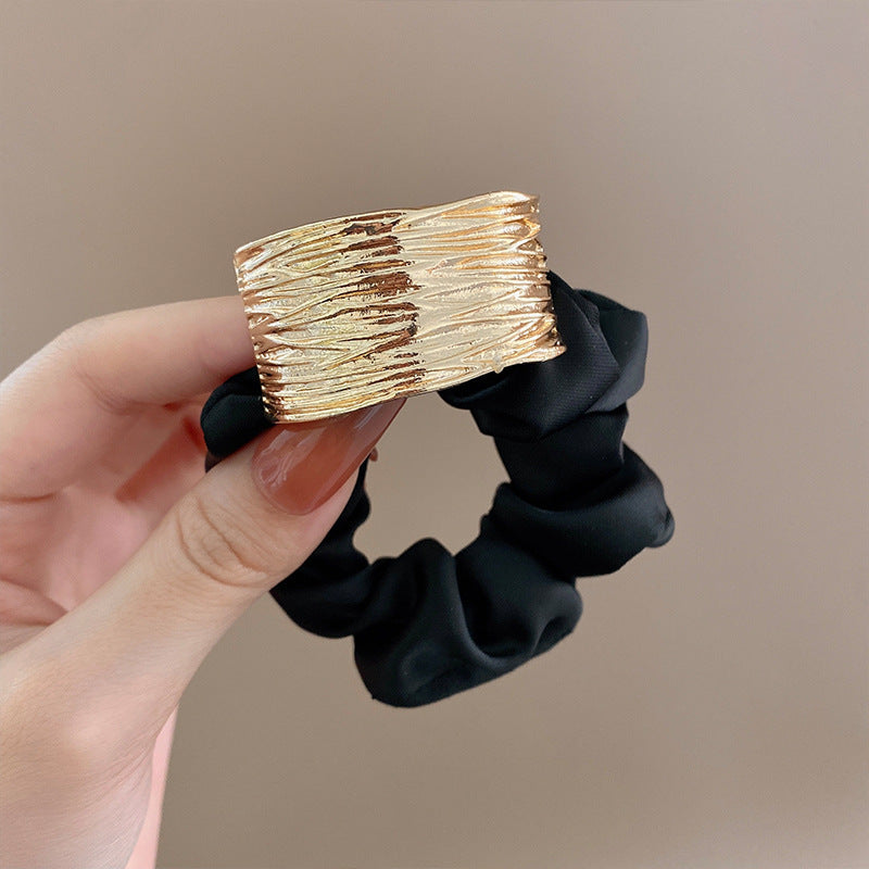 French Design Heavy Industry Copper Casting Bumpy Hair Buckle