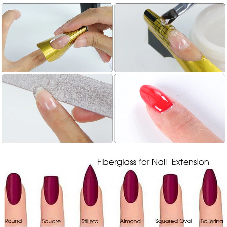 Full Beaty Fiber extension rubber reinforcement repair nail polish