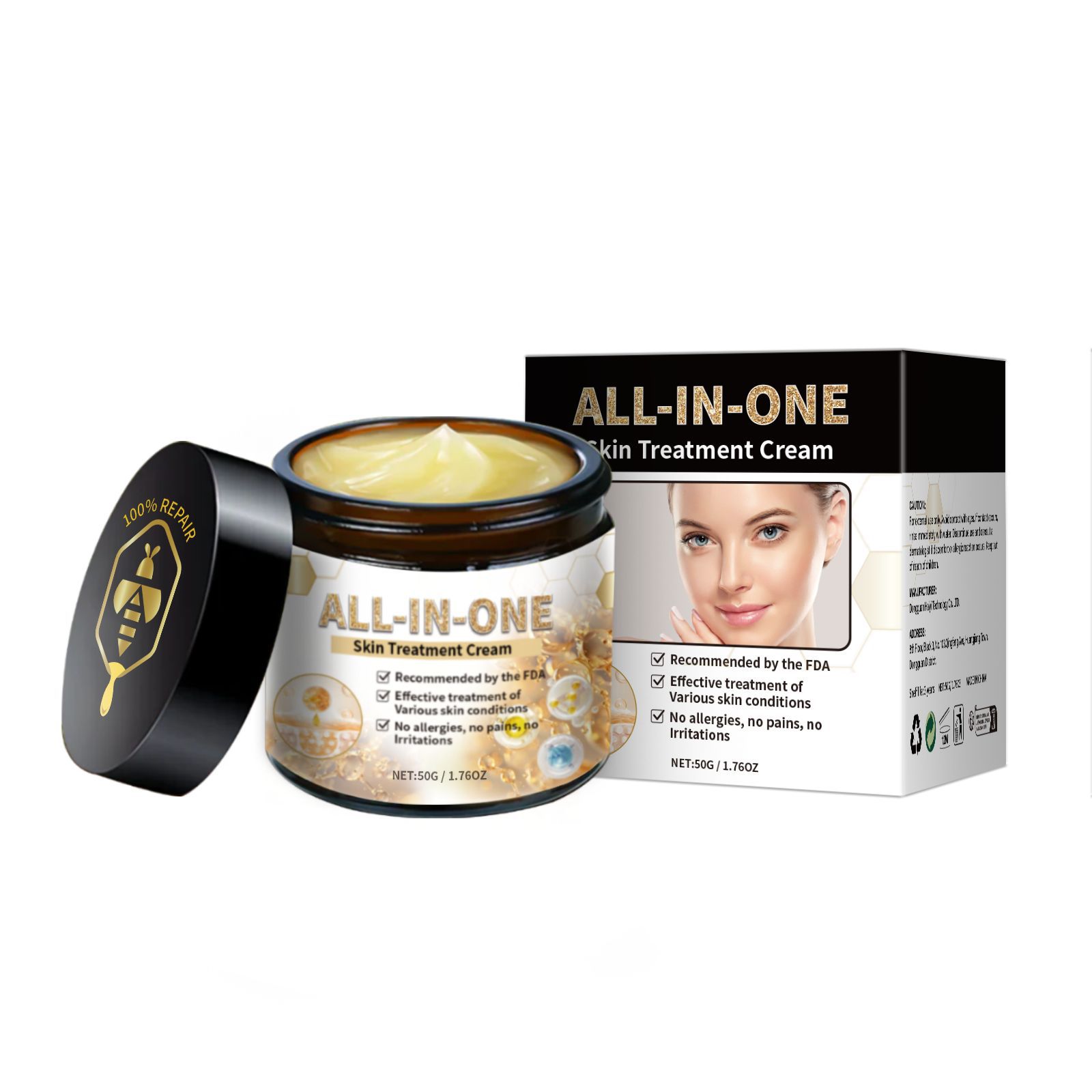 All-in-one Skin Moisturizing Cream Brightening
