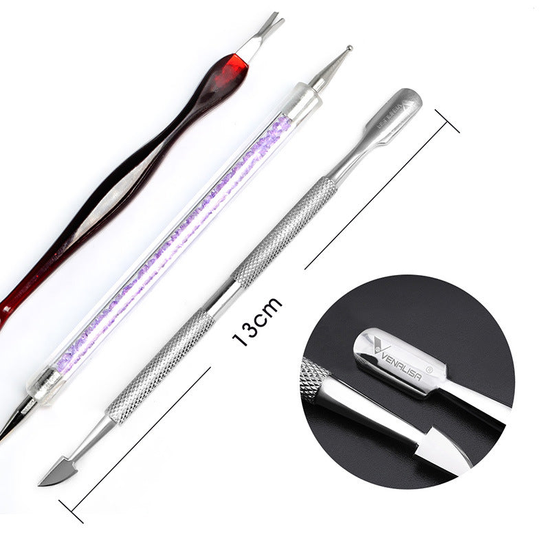 Venalisa Nail Art Kit Dead Skin Scrub Nail Polish Nail Clipper 10 Repair Sets