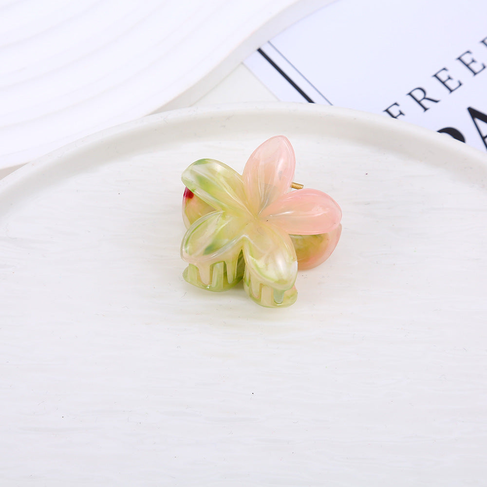 Bauhinia  Grip Korean Sweet Ponytail Clip Small Hair Grip
