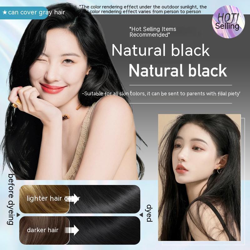 Jiang Xiaocai Hair Dye To Mask White Hair And Bubble Plants