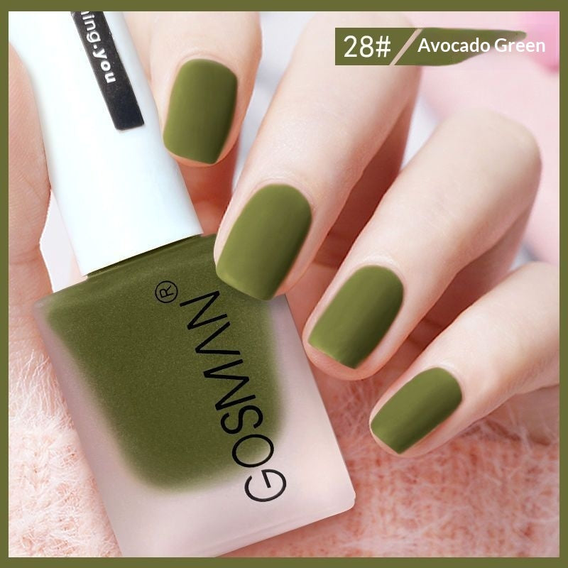 Gosman Quick-dry Matte Nail Polish, Non-peel