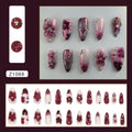 Three-dimensional French Ice Flower Pearl Sweet Cool Minority All-Match Nail Sticker