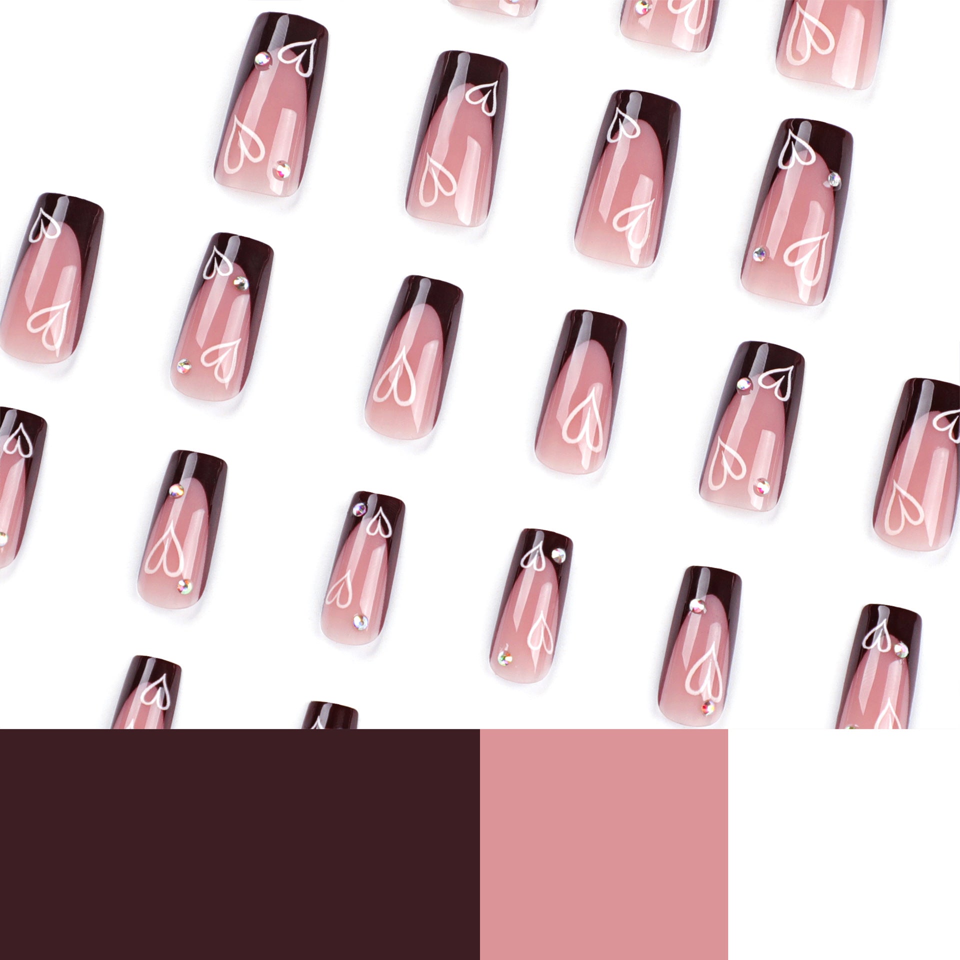Women's Fashion Simple Love Nail Tip