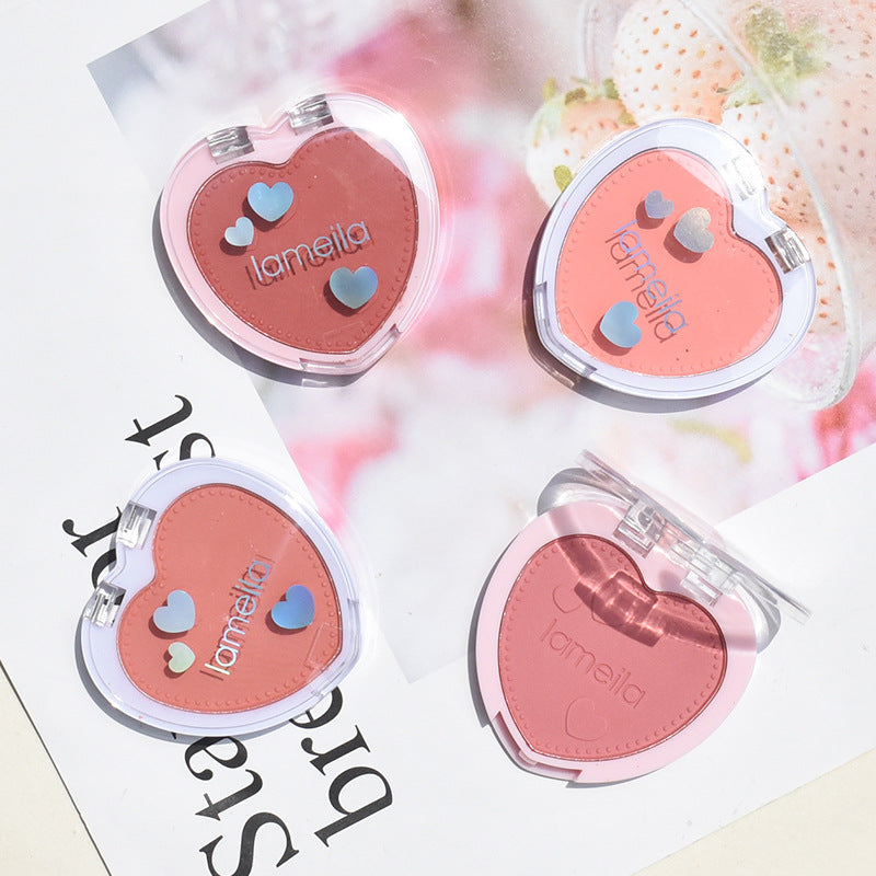 Lamella Schoolgirl Rouge Blush Pan Nude Makeup Repairing