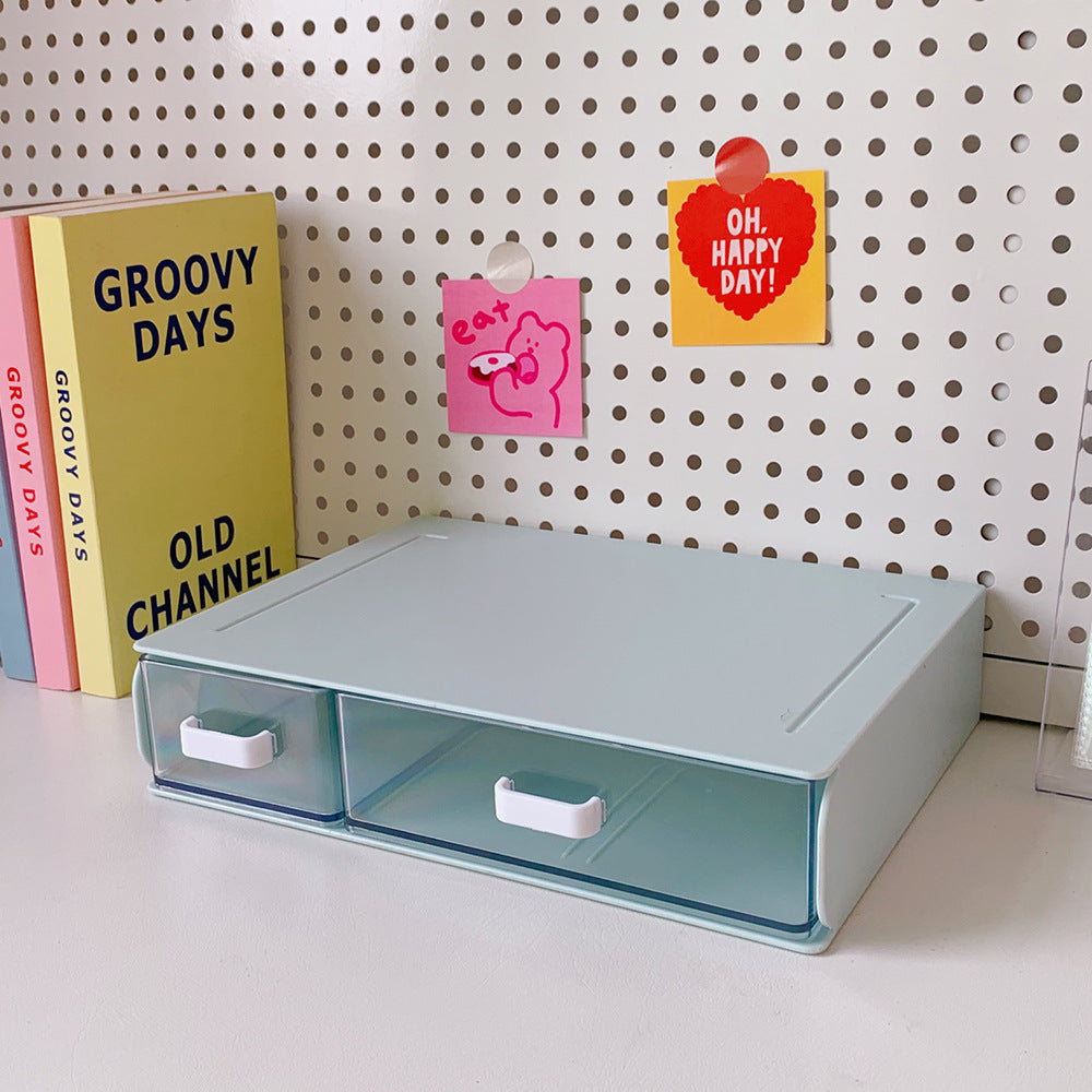 Simple Desktop Storage Box, Multi-layer Drawer Type Small Objects, Rubber Band Hair Ring Storage