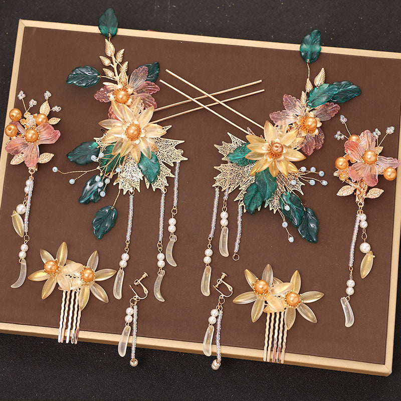 Hairpin Hair Comb Full Set Of Hair Accessories Hairpin Side Clip Accessories