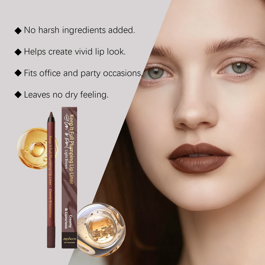 Lip Liner With A Rich Full Texture