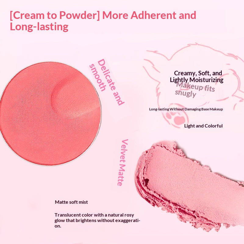 Hllr Helen Beauty Sticky Cloud Soft Monochrome Matte Blush Cream