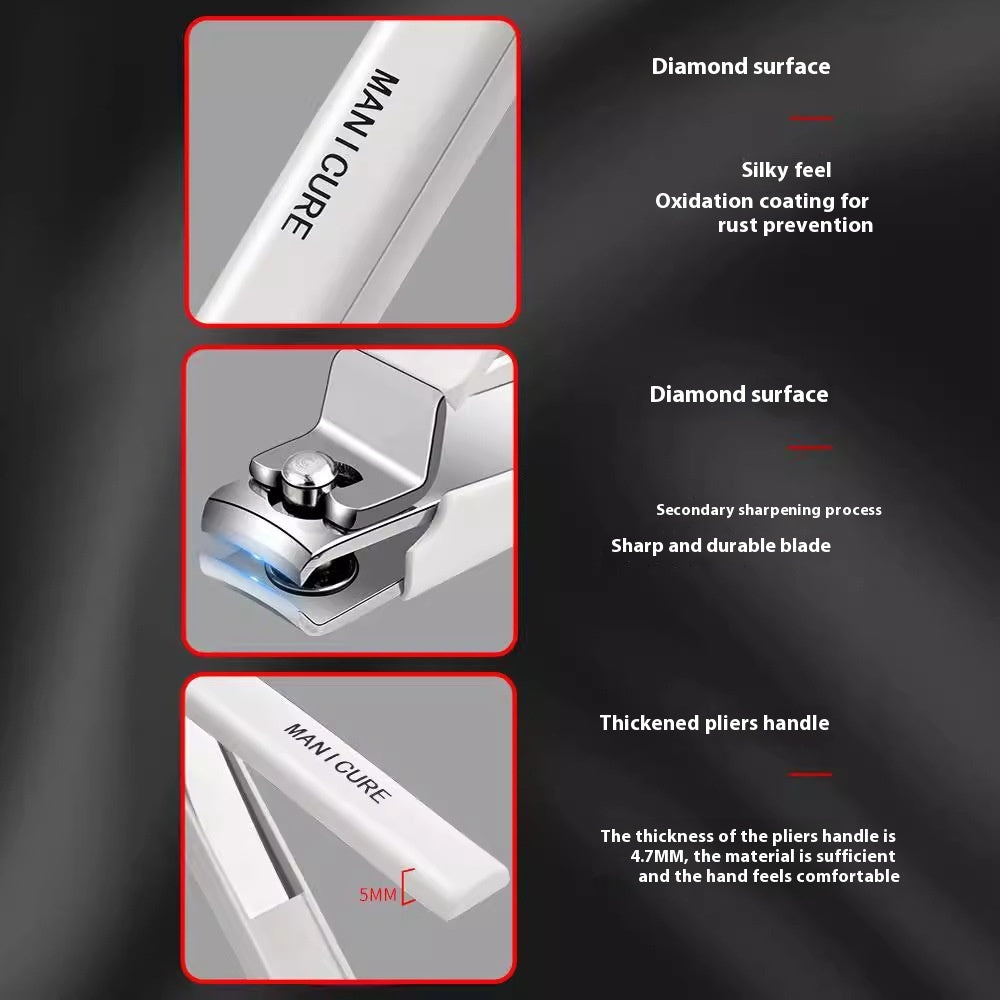 Household Nail Scissors Nail Clippers Bevel Anti-splash