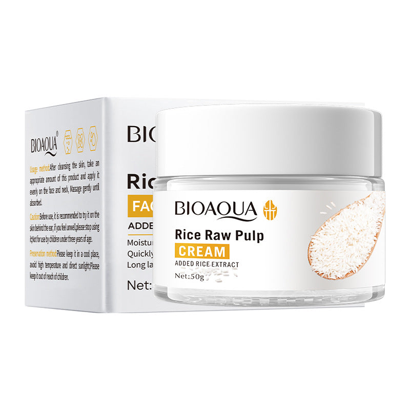 Rice Cream Hydrating And Skin Rejuvenating Moisturizing Cream