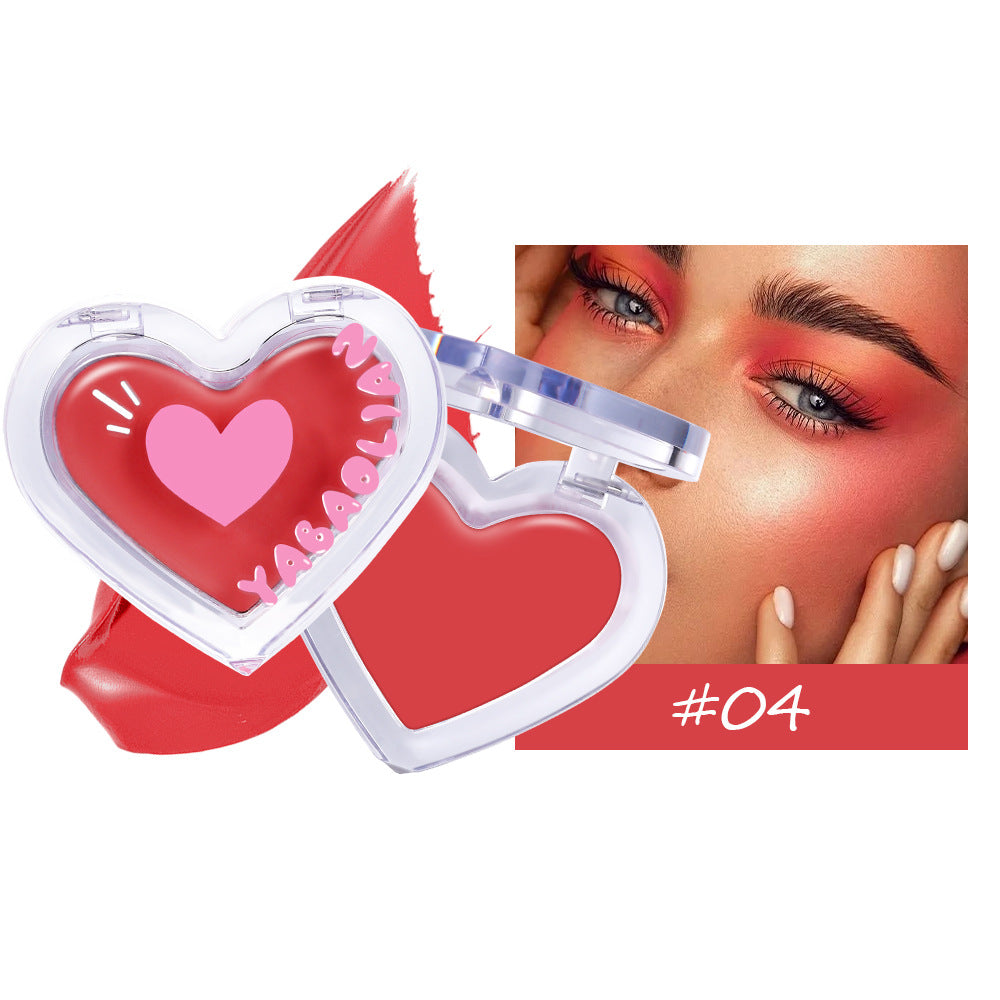 Yagaolian Blush Love Makeup Red Series Shimmer