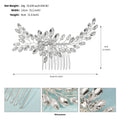 Rhinestone Tuck Comb Hair Comb Exquisite Handmade