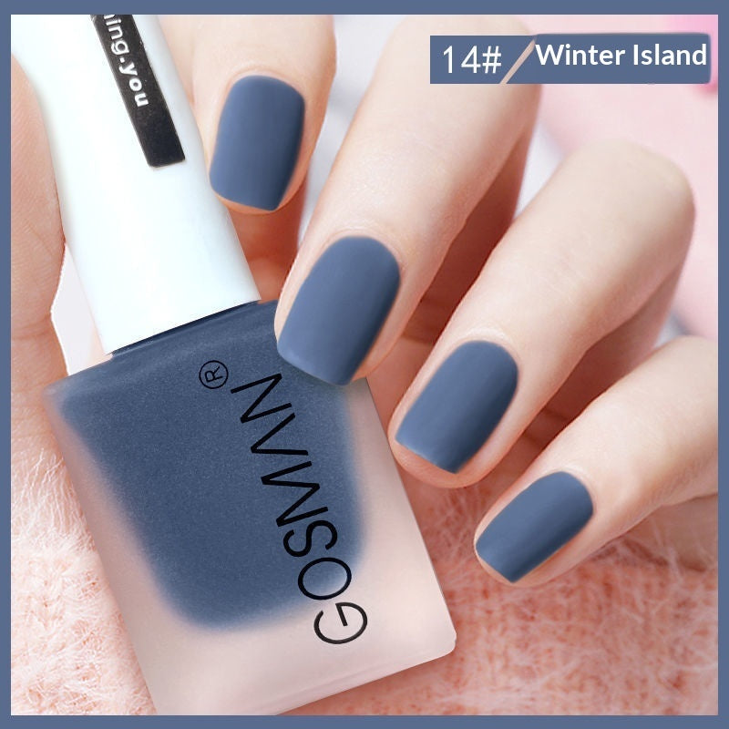 Gosman Quick-dry Matte Nail Polish, Non-peel