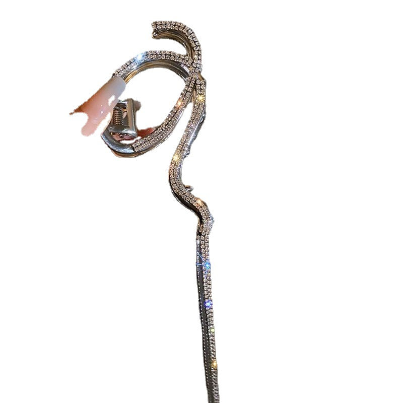 Diamond Tassel Grip Clip Advanced Sense Hair