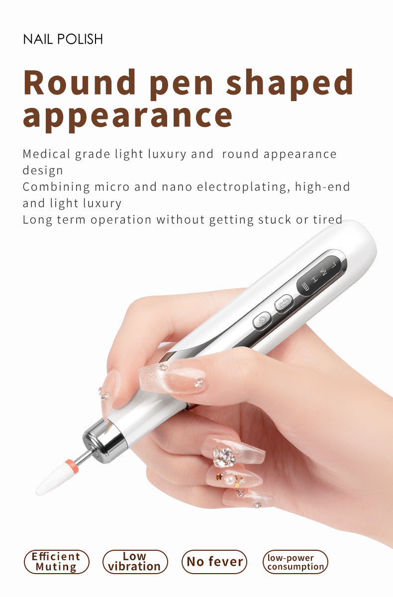 Large Screen Display Charging Electric Portable Nail Piercing Device