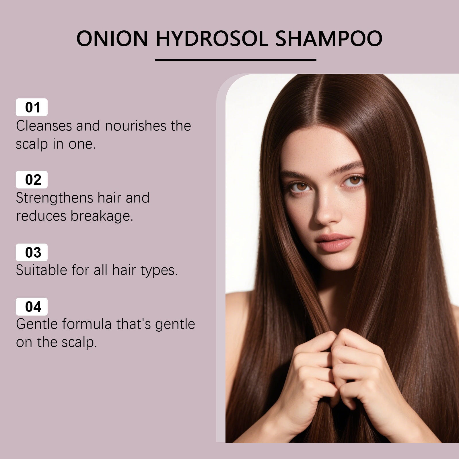 GleanXi Onion Hydrosol Shampoo