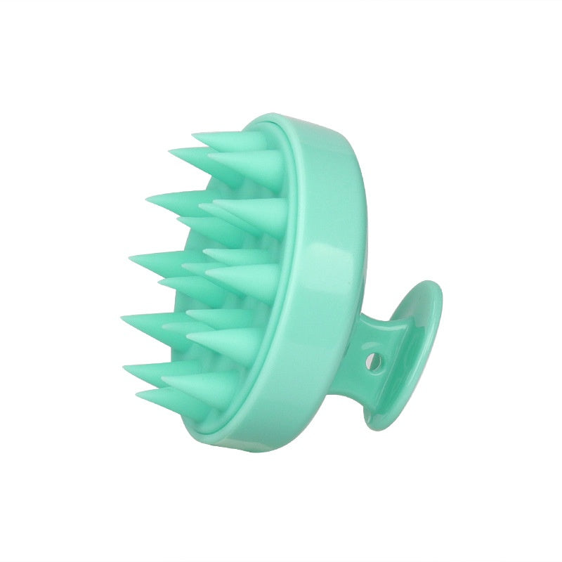 Silicone Shampoo Brush Scalp Meridian Massage Brush Hair Washing Artifact Anti-dandruf And Relieve Itching Home Hair Salon Adult Head Scratching Tool