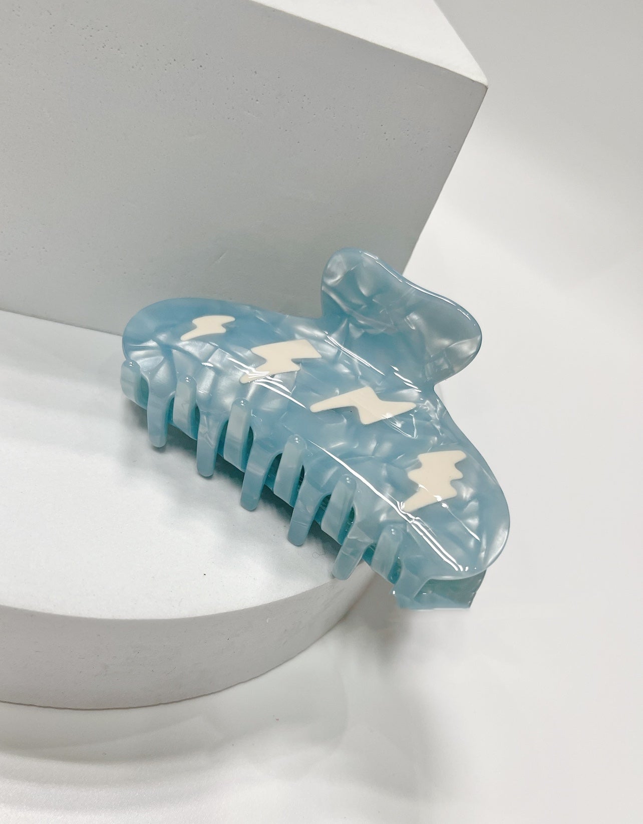 Cute Baby Blue Sky And White Clouds Large Shark Clip