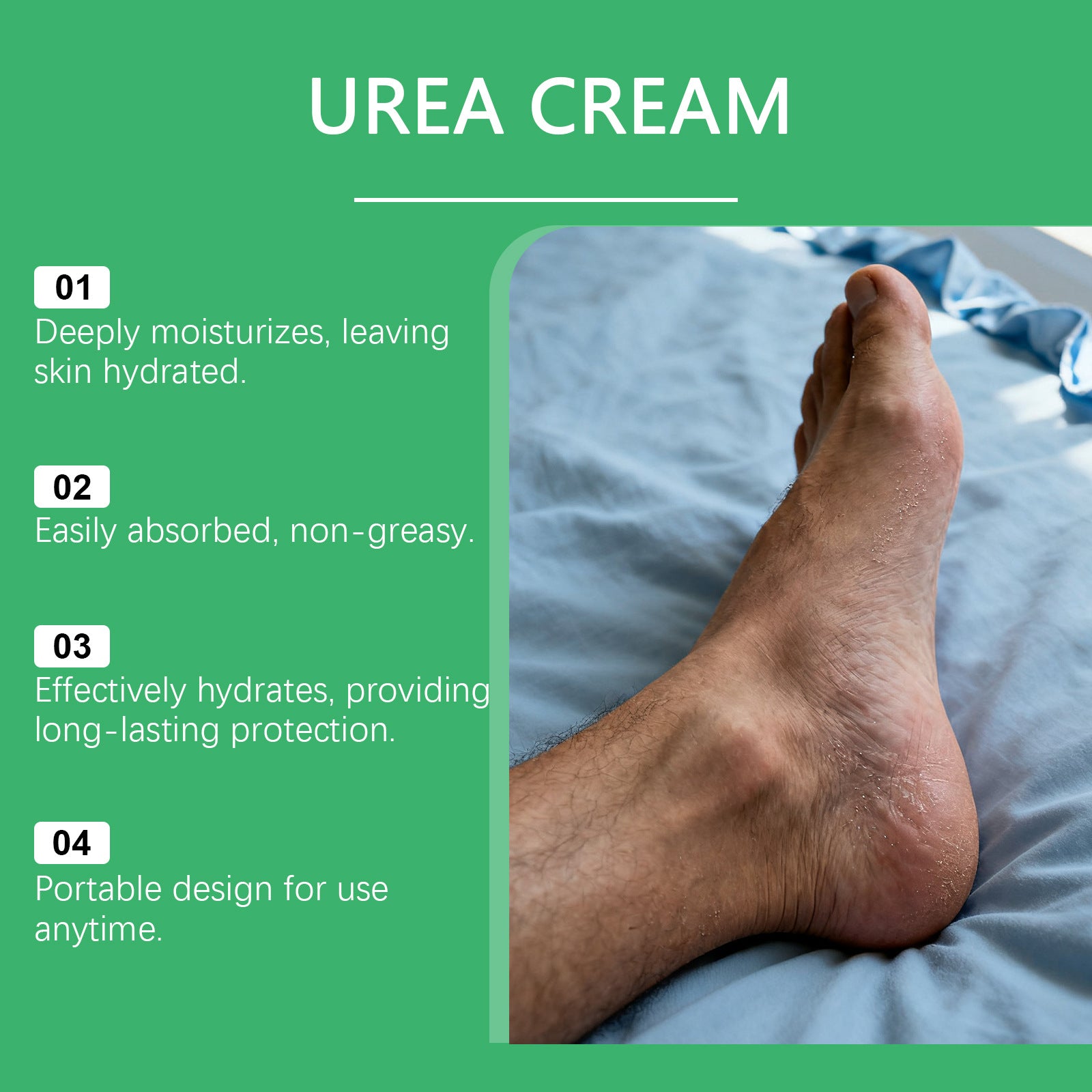 Crack-Preventing Foot Cream