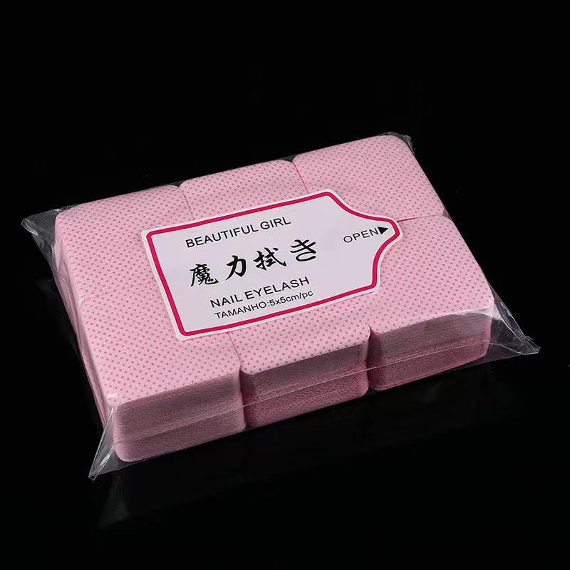 Tamanho Cleaning Cloths Eyelash Nail Polish Removing Tissue